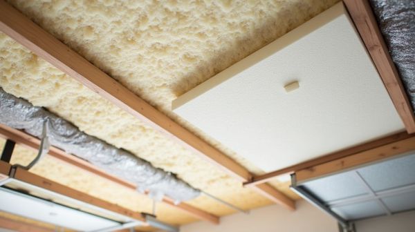 Quels isolants collables pour un plafond de garage choisir